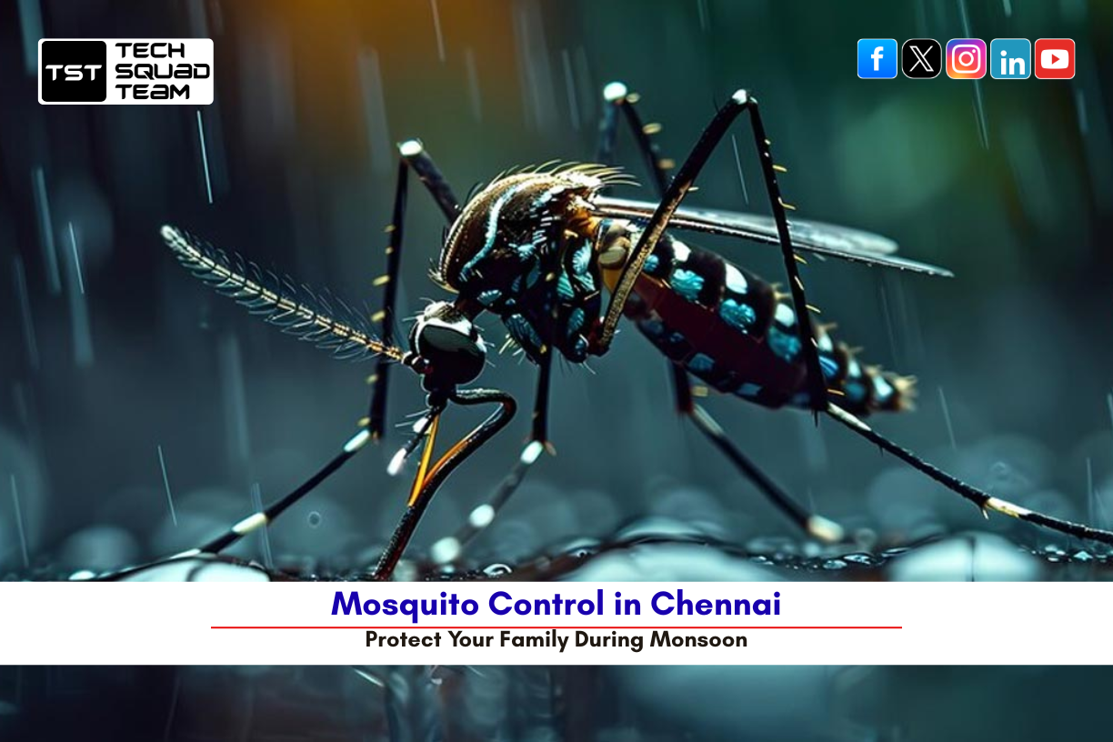 Mosquito Control in Chennai: Protect Your Family During Monsoon