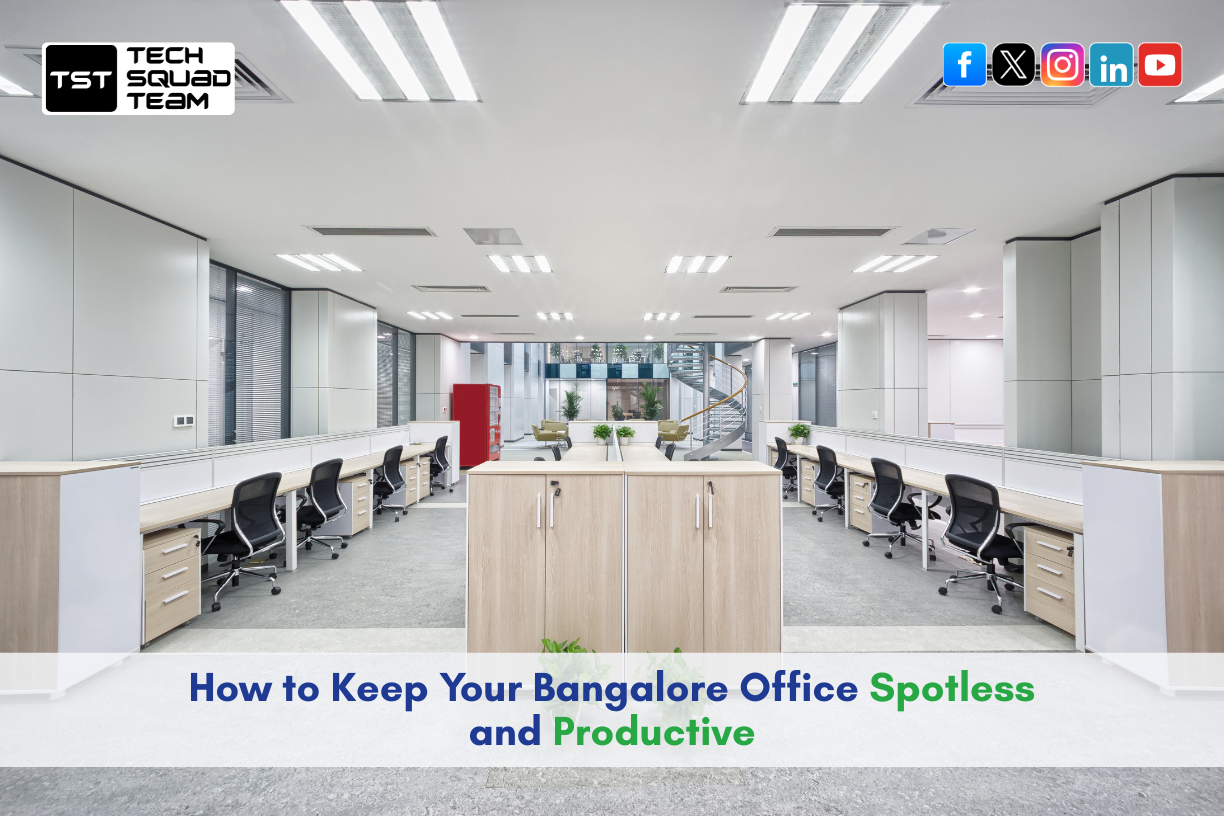 How to Keep Your Bangalore Office Spotless and Productive