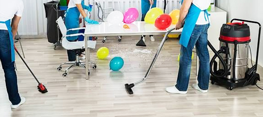 party cleaning
